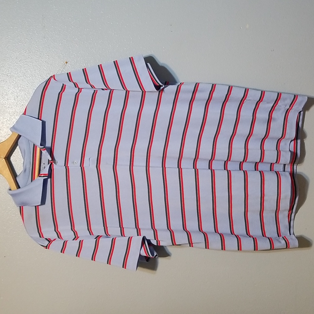 Nike Golf Striped Polo Shirt Size XL
